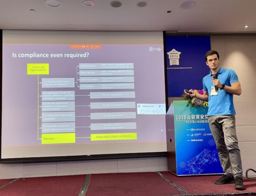 Turning CRA Compliance Into EU Growth: Julian Meroi Speaks at TAICS